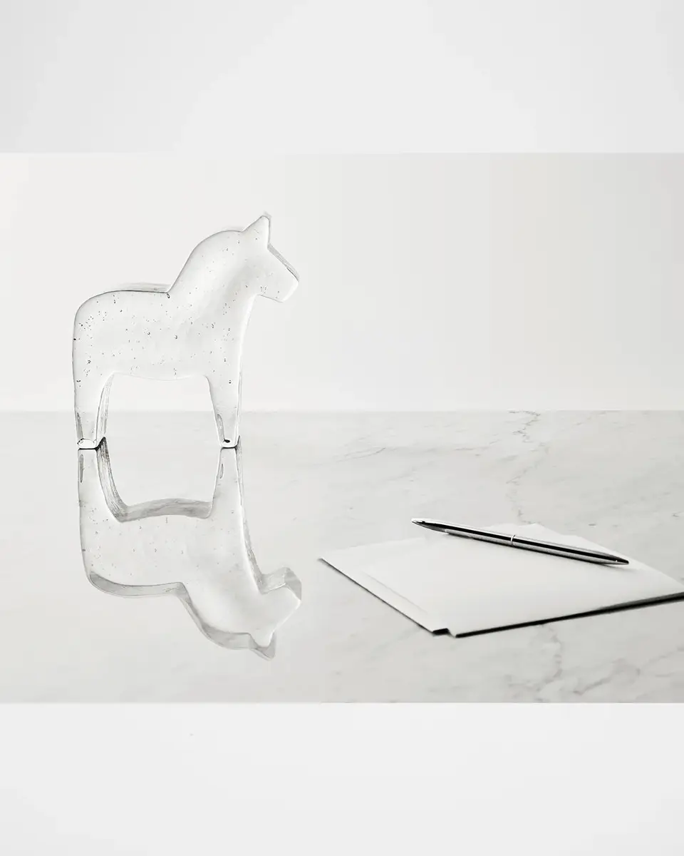 Kosta Boda Kosta Large Clear Horse Figurine | Thumbnail 3 Kosta Boda Kosta Large Clear Horse Figurine | Thumbnail 3