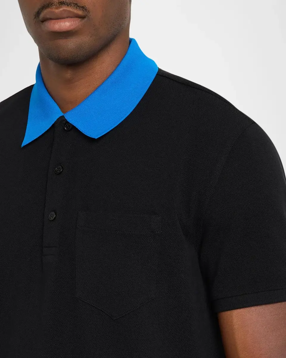 Givenchy Men's Short-Sleeved Cotton Piqué Polo Shirt | Thumbnail 5 Givenchy Men's Short-Sleeved Cotton Piqué Polo Shirt | Thumbnail 5