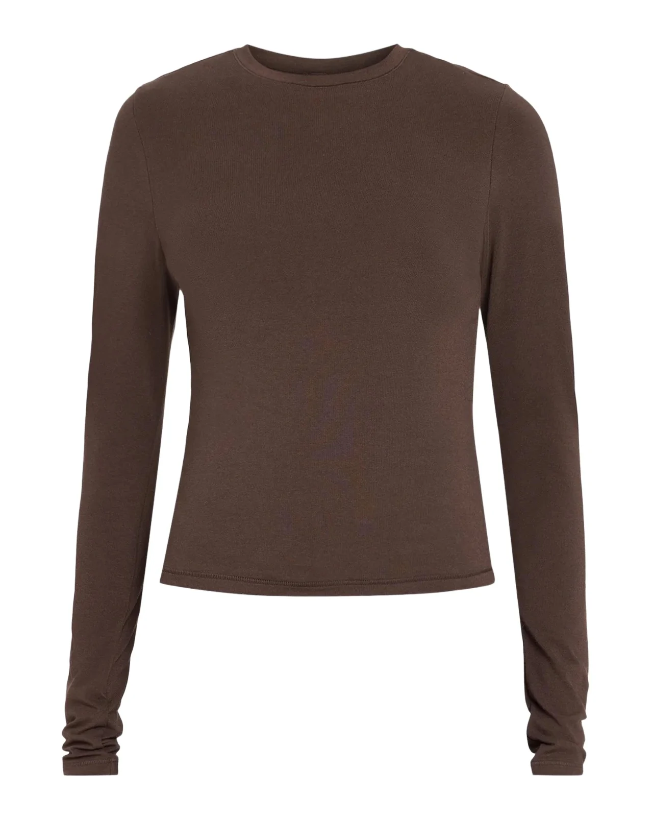 Cotton Jersey Long-Sleeve Crewneck T-Shirt Cotton Jersey Long-Sleeve Crewneck T-Shirt