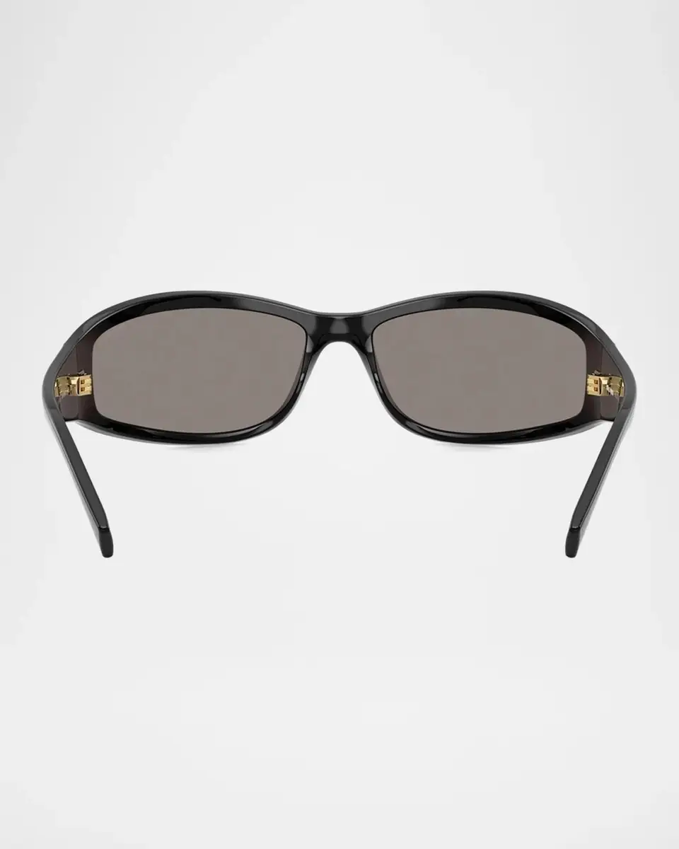Miu Miu 69MM Wraparound Sunglasses | Thumbnail 3 Miu Miu 69MM Wraparound Sunglasses | Thumbnail 3