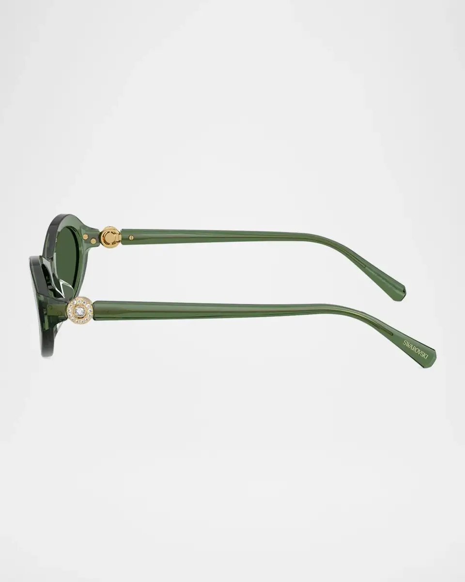 Swarovski 56MM Oval Sunglasses | Thumbnail 4 Swarovski 56MM Oval Sunglasses | Thumbnail 4