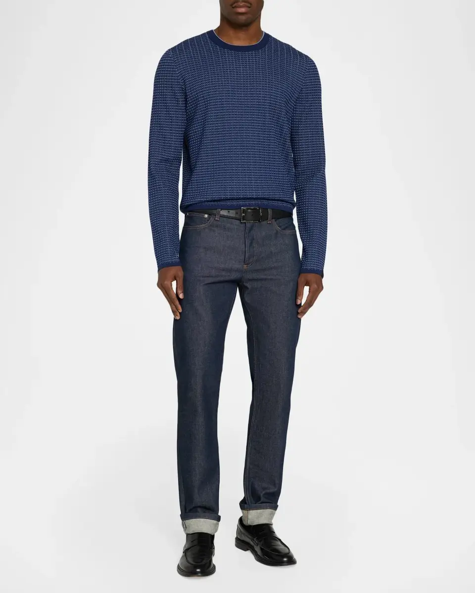rag & bone Men's Harvey Textured Knit Crewneck Top | Thumbnail 2 rag & bone Men's Harvey Textured Knit Crewneck Top | Thumbnail 2