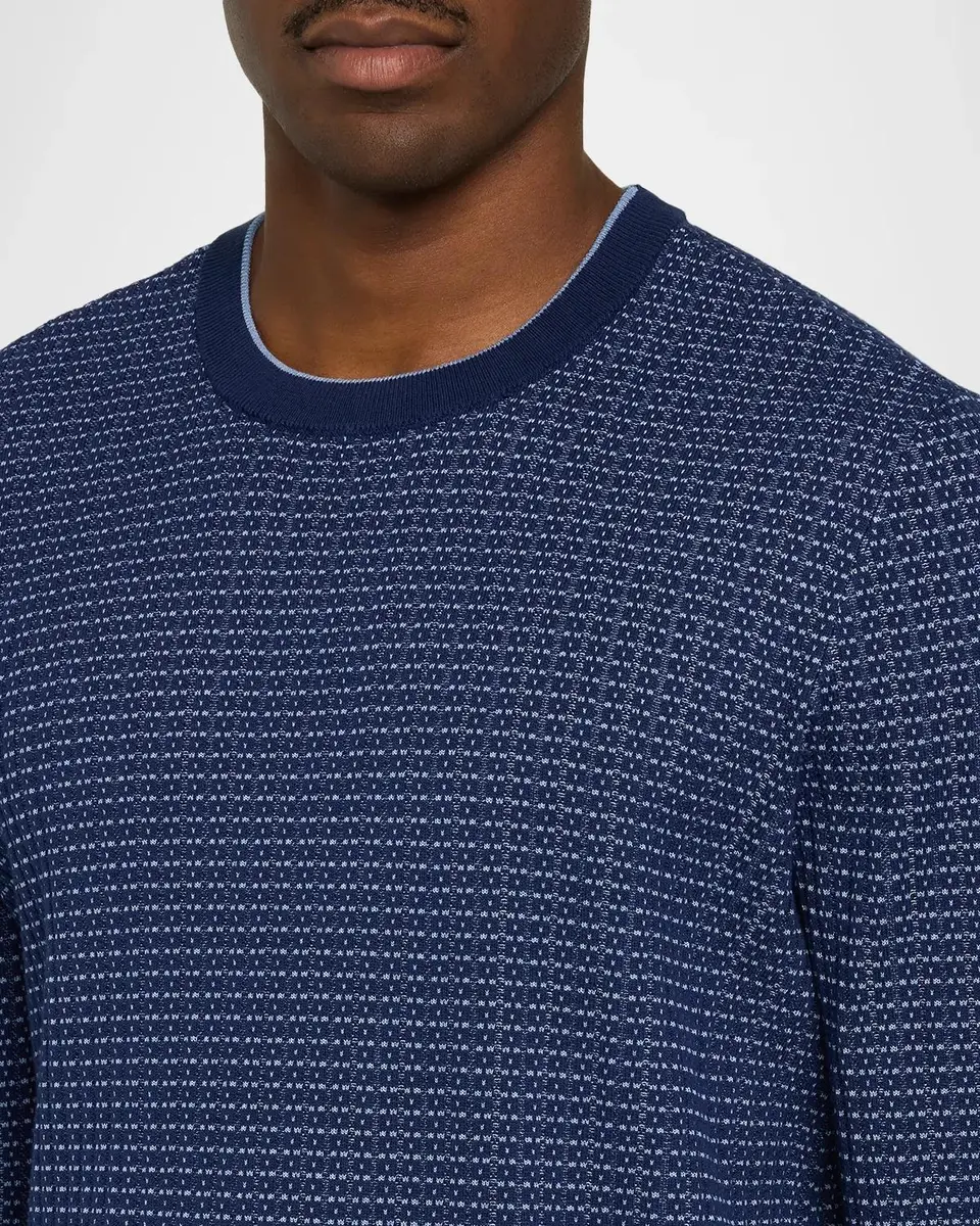 rag & bone Men's Harvey Textured Knit Crewneck Top | Thumbnail 5 rag & bone Men's Harvey Textured Knit Crewneck Top | Thumbnail 5