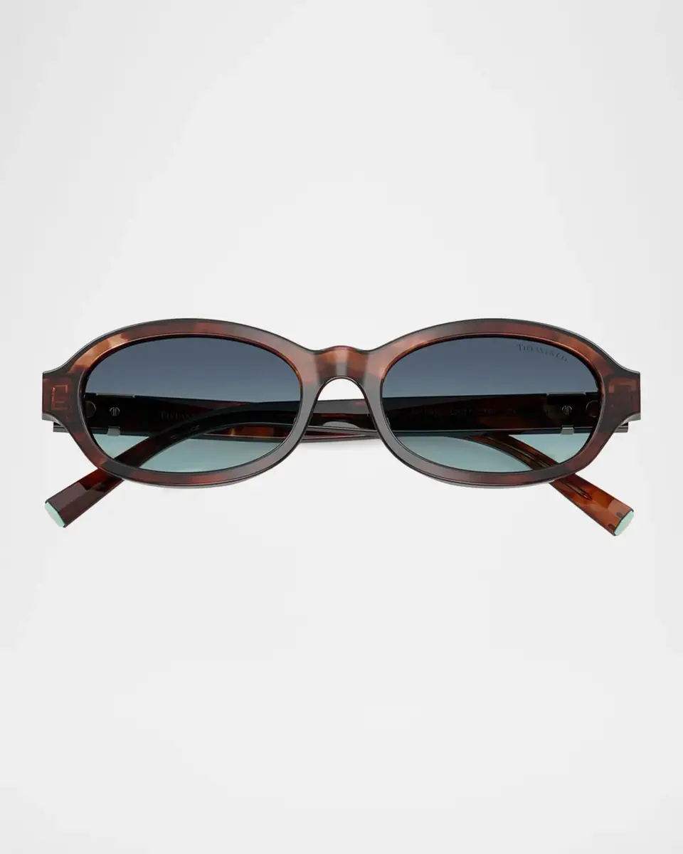 Tiffany & Co. 52MM Oval Sunglasses | Thumbnail 5 Tiffany & Co. 52MM Oval Sunglasses | Thumbnail 5