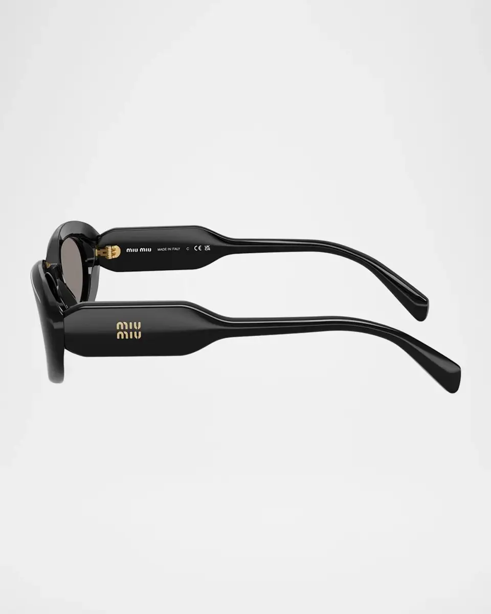 Miu Miu 53MM Oval Sunglasses | Thumbnail 4 Miu Miu 53MM Oval Sunglasses | Thumbnail 4