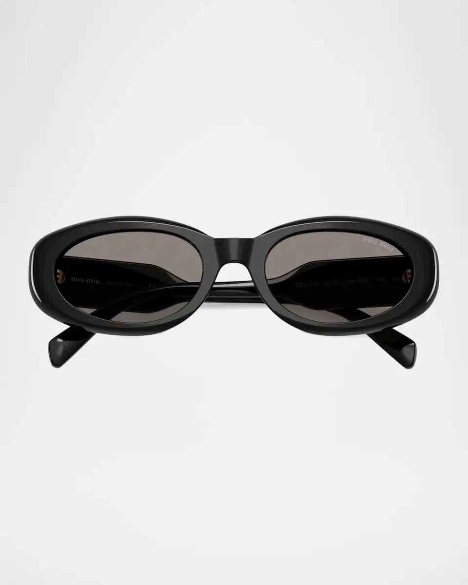 Miu Miu 53MM Oval Sunglasses | Thumbnail 5 Miu Miu 53MM Oval Sunglasses | Thumbnail 5