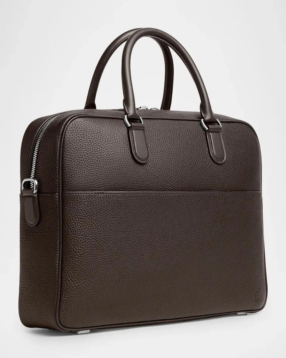 Carl Friedrik Dunloe Leather Briefcase | Thumbnail 2