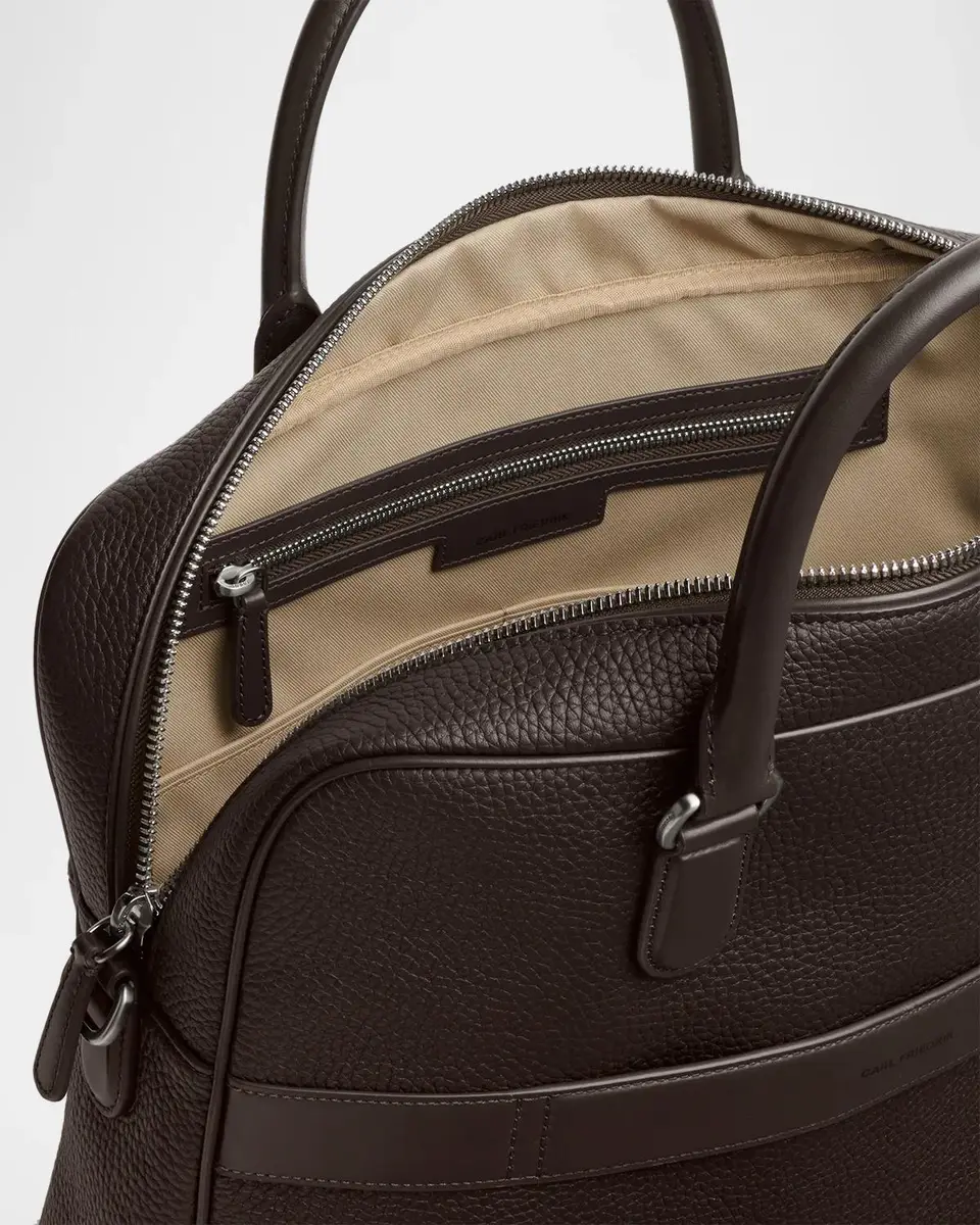 Carl Friedrik Dunloe Leather Briefcase | Thumbnail 3