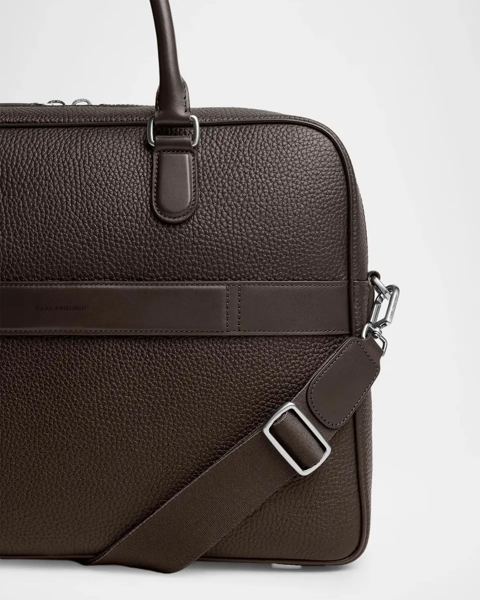 Carl Friedrik Dunloe Leather Briefcase | Thumbnail 4