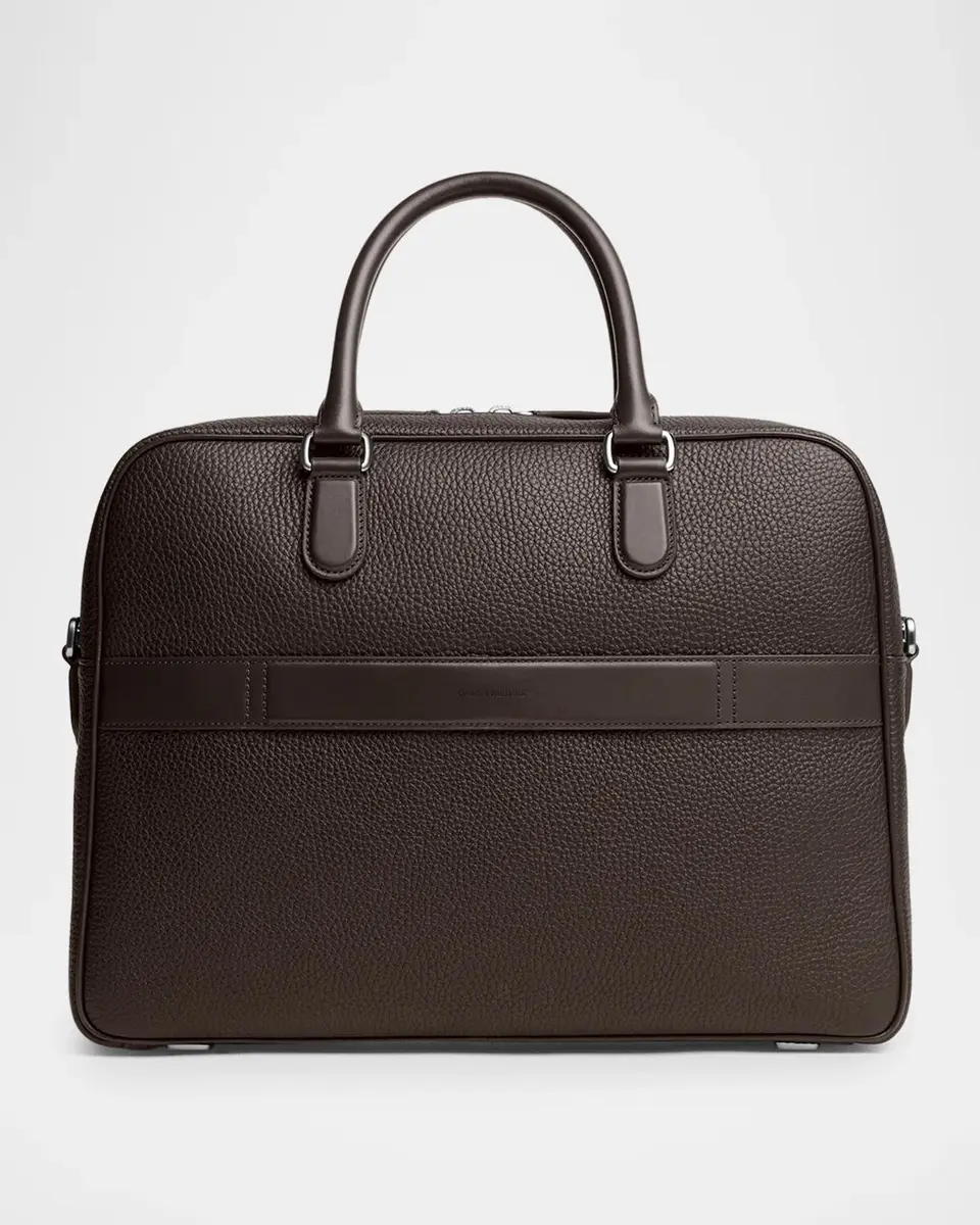 Carl Friedrik Dunloe Leather Briefcase | Thumbnail 6