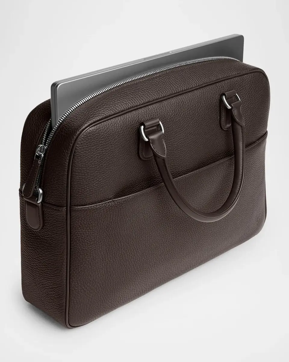 Carl Friedrik Dunloe Leather Briefcase | Thumbnail 7