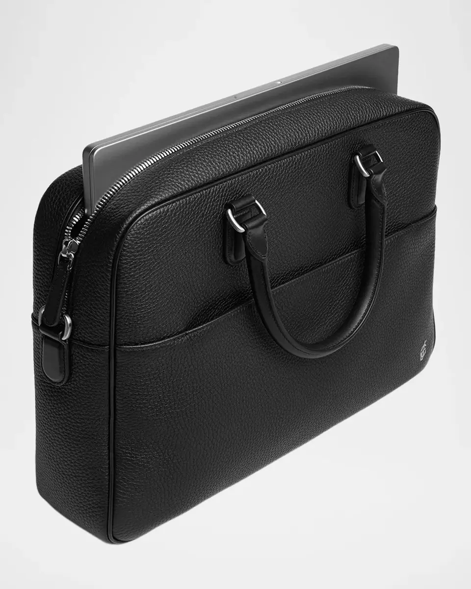 Carl Friedrik Dunloe Textured Leather Briefcase | Thumbnail 6 Carl Friedrik Dunloe Textured Leather Briefcase | Thumbnail 6