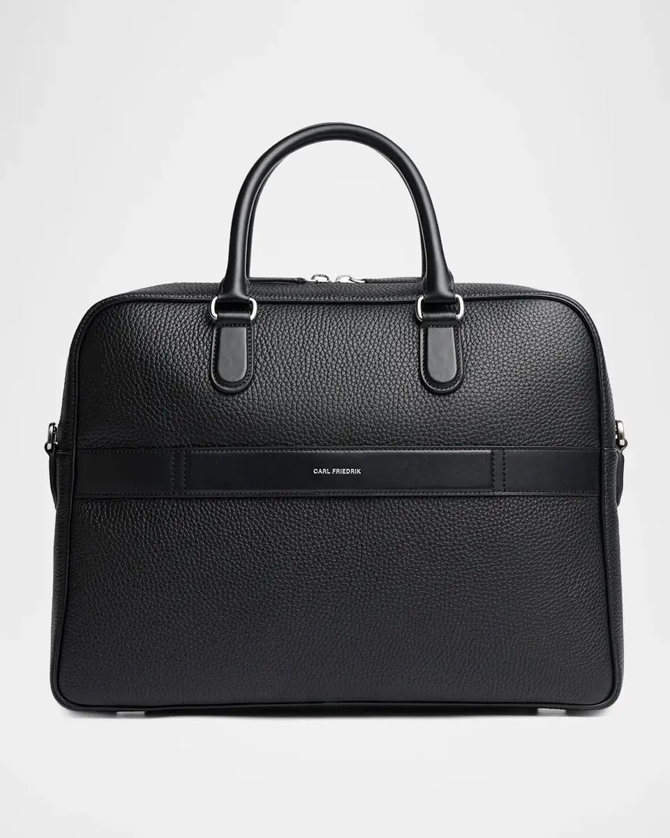 Carl Friedrik Dunloe Textured Leather Briefcase | Thumbnail 7 Carl Friedrik Dunloe Textured Leather Briefcase | Thumbnail 7