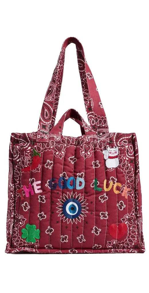 Medium Quilted Cotton Tote Medium Quilted Cotton Tote