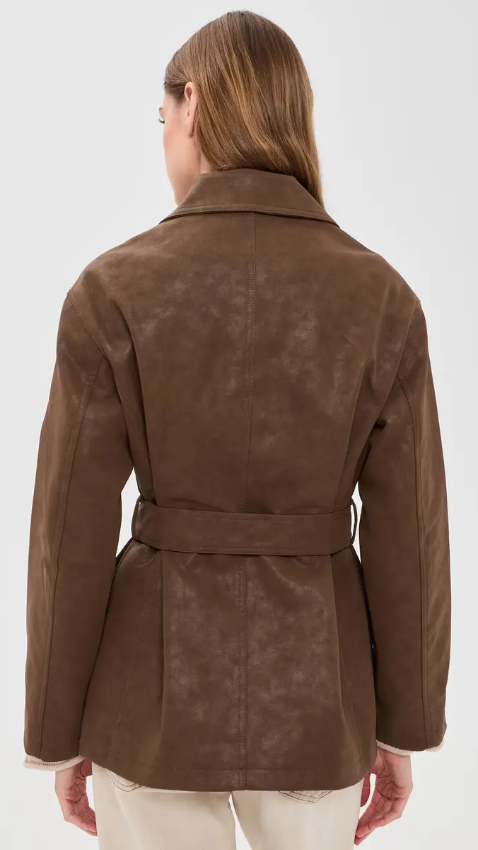 4th & Reckless Rowena Faux Leather Jacket | Thumbnail 3 4th & Reckless Rowena Faux Leather Jacket | Thumbnail 3