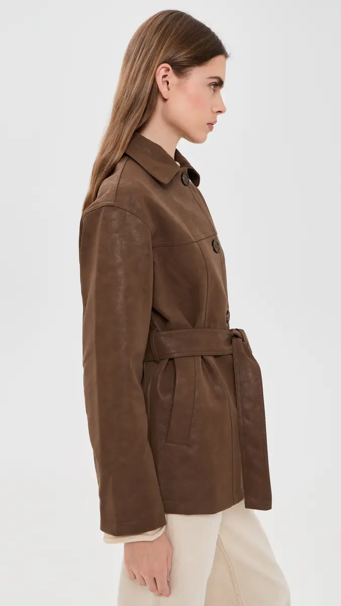 4th & Reckless Rowena Faux Leather Jacket | Thumbnail 4 4th & Reckless Rowena Faux Leather Jacket | Thumbnail 4