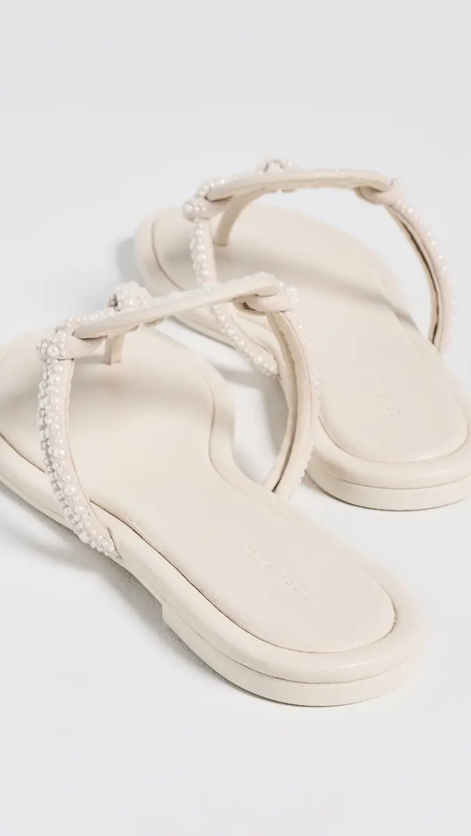 Tory Burch Miller Knotted Pearl Sandals | Thumbnail 5 Tory Burch Miller Knotted Pearl Sandals | Thumbnail 5