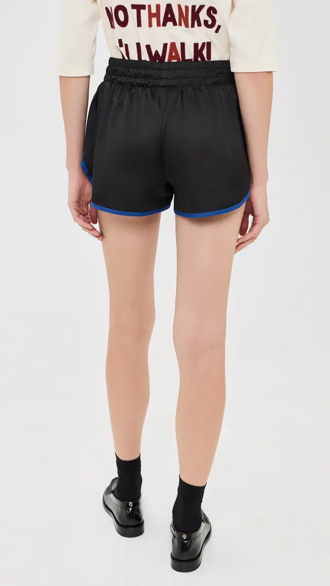 LIONESS Bloom Satin Shorts | Thumbnail 3 LIONESS Bloom Satin Shorts | Thumbnail 3