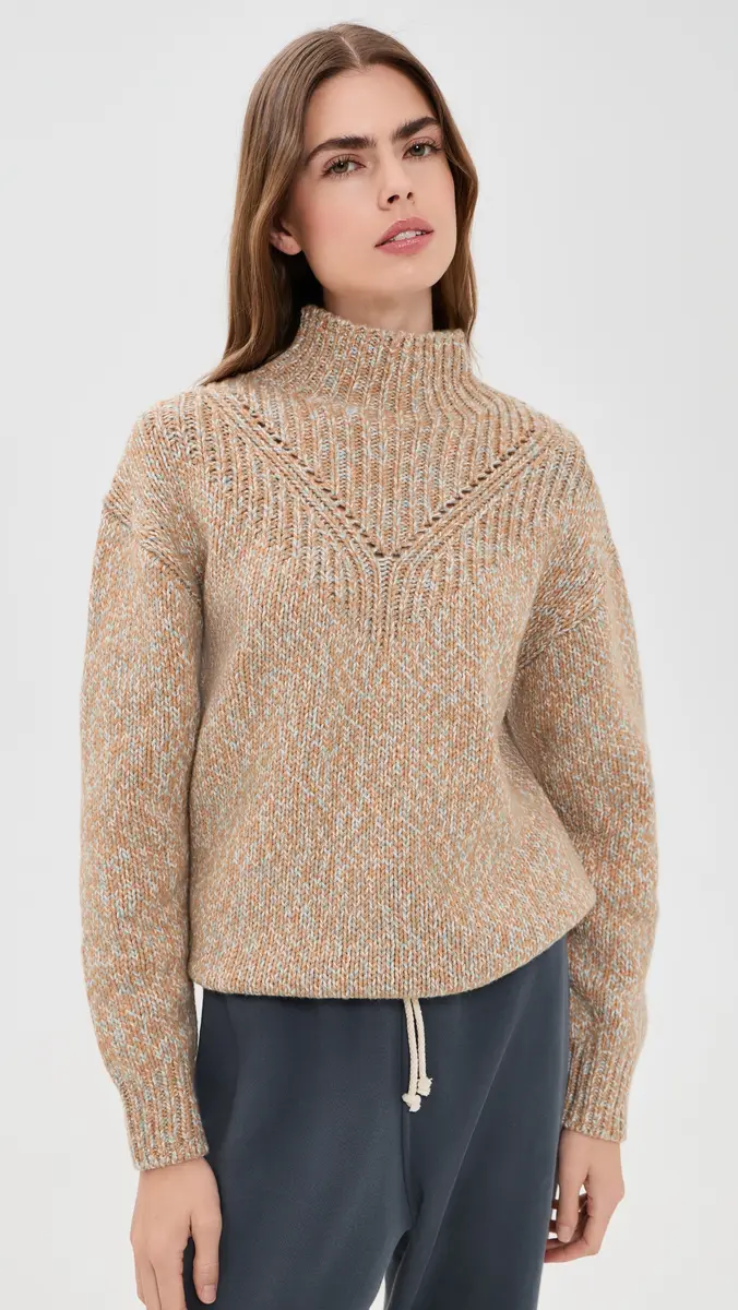 Varley Rosalind High Neck Sweater | Thumbnail 2 Varley Rosalind High Neck Sweater | Thumbnail 2
