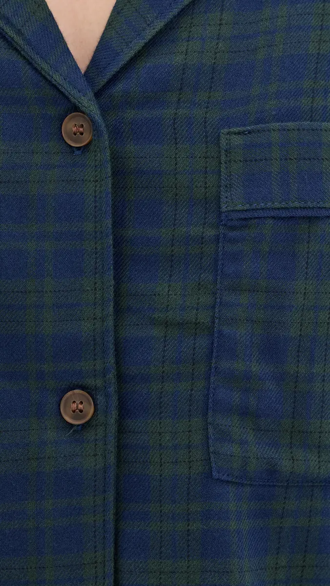 Eberjey Flannel Pajama Set | Thumbnail 6 Eberjey Flannel Pajama Set | Thumbnail 6