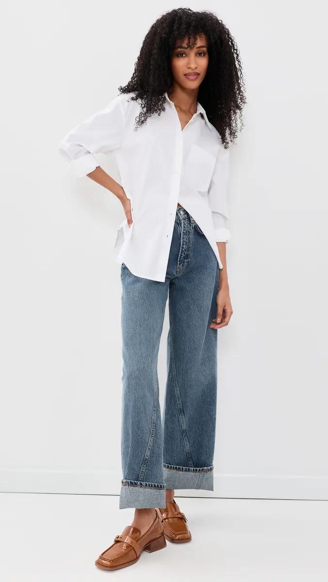Madewell Washed Poplin Easy Shirt | Thumbnail 5 Madewell Washed Poplin Easy Shirt | Thumbnail 5