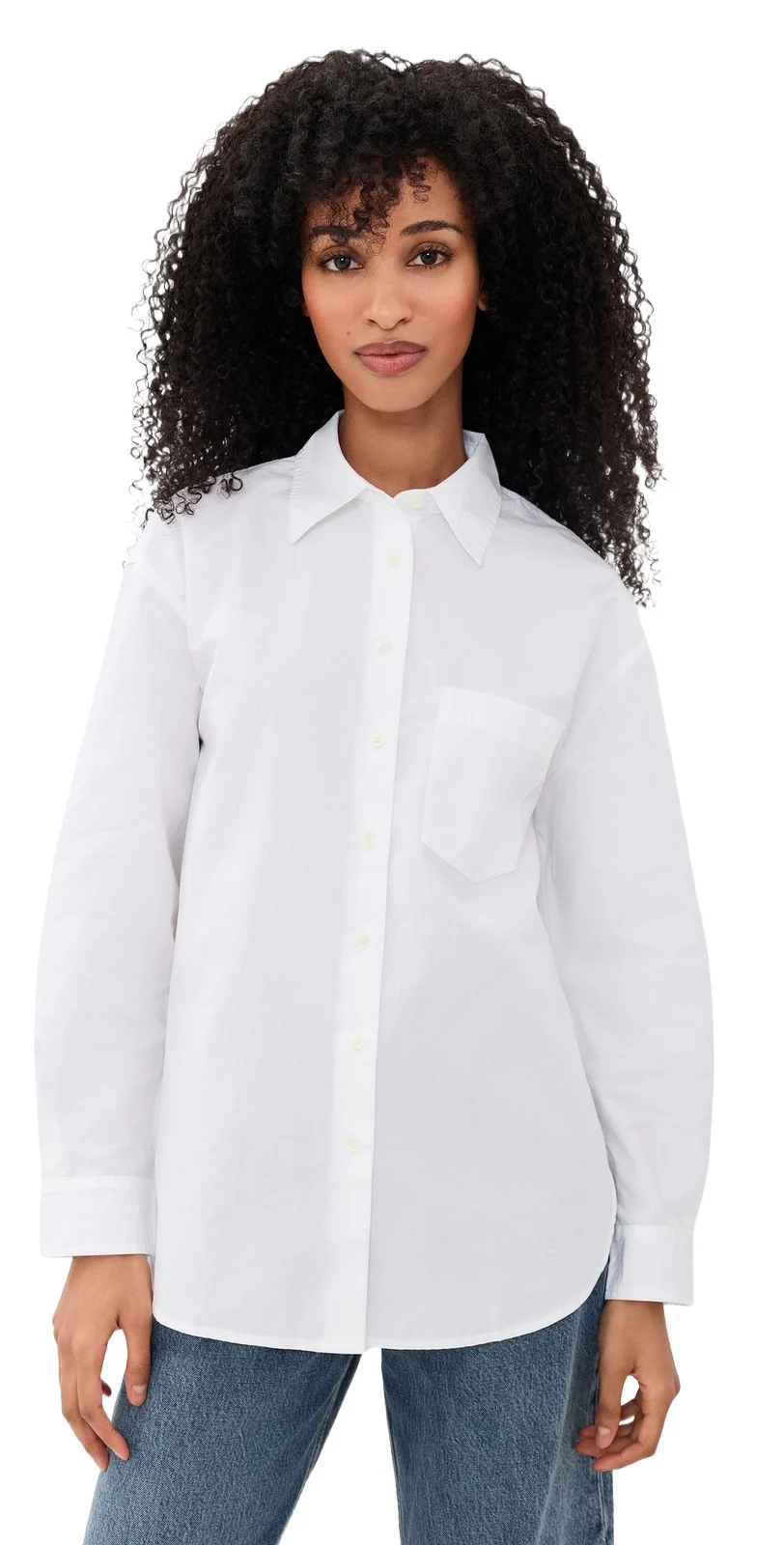 Madewell Washed Poplin Easy Shirt