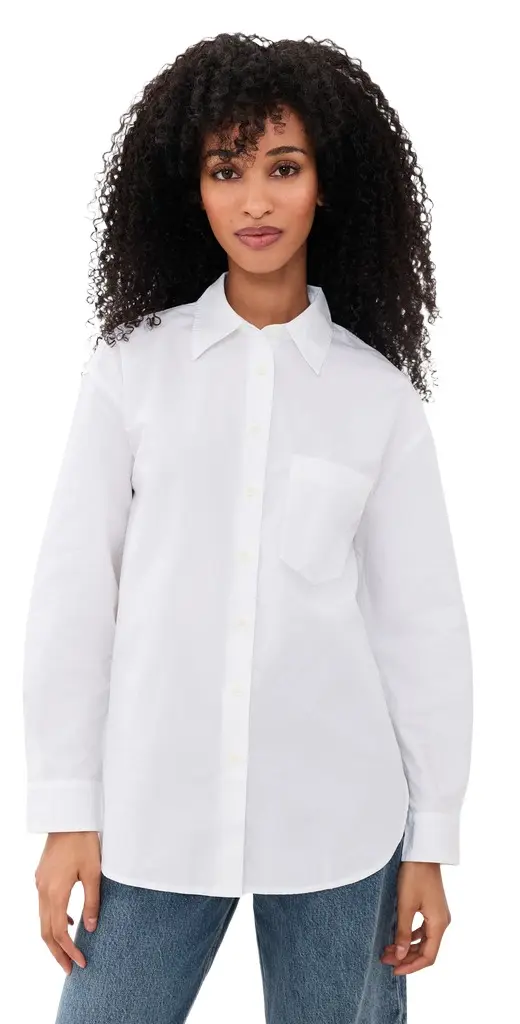 Washed Poplin Easy Shirt Washed Poplin Easy Shirt