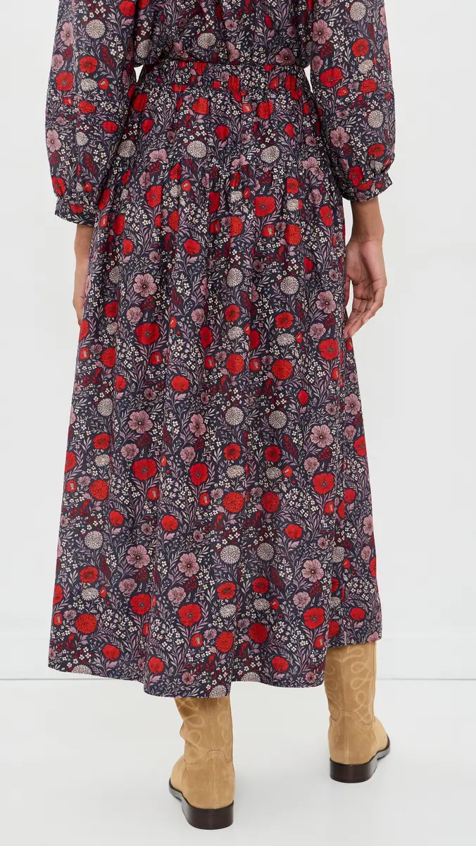 Birds of Paradis Lydia Silk Skirt | Thumbnail 3