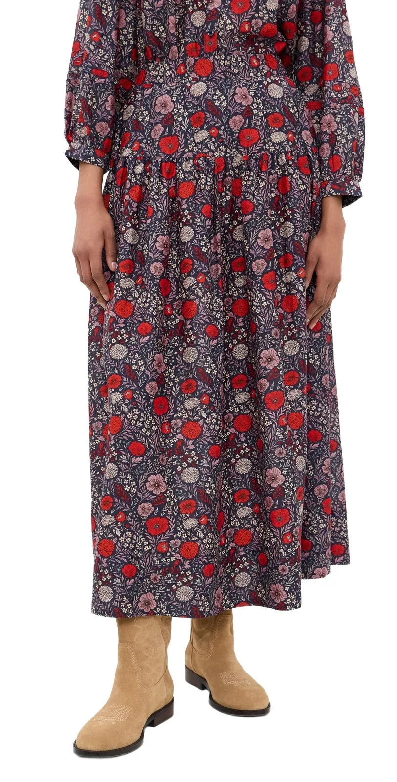 Birds of Paradis Lydia Silk Skirt