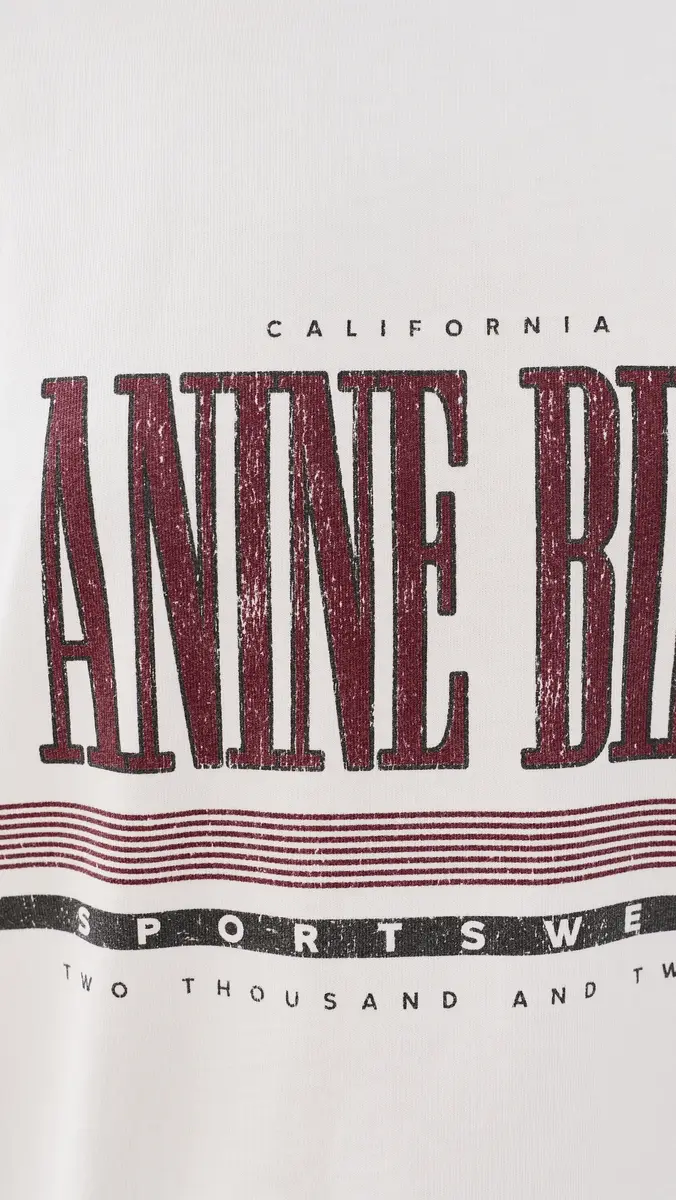Anine Bing Nell Sport Tee | Thumbnail 6