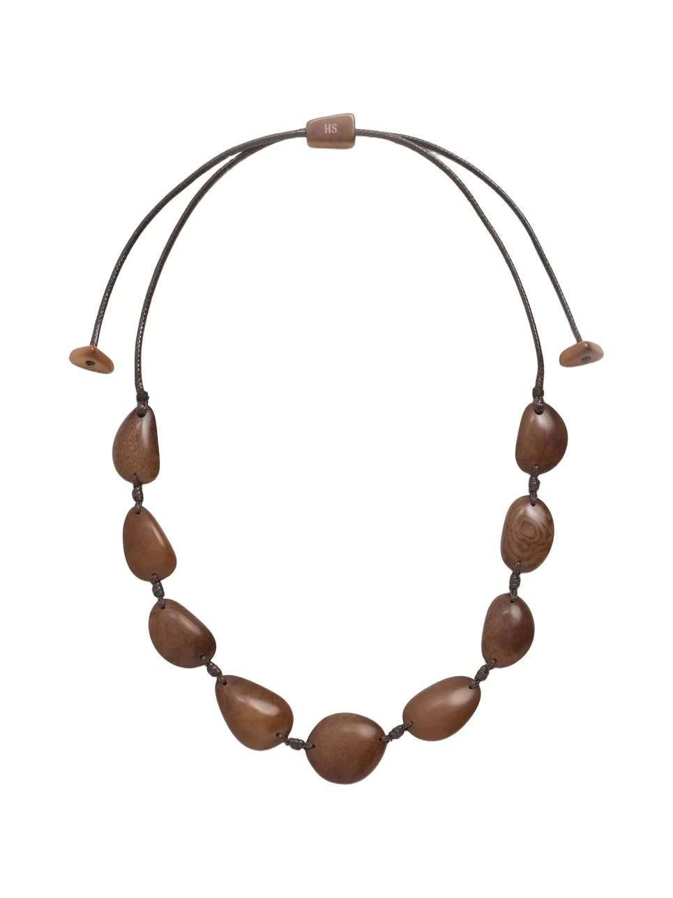 The Sliced Tagua Necklace The Sliced Tagua Necklace