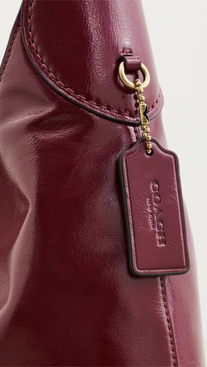 Coach Glazed Leather Brooklyn Shoulder Bag 28 | Thumbnail 5 Coach Glazed Leather Brooklyn Shoulder Bag 28 | Thumbnail 5
