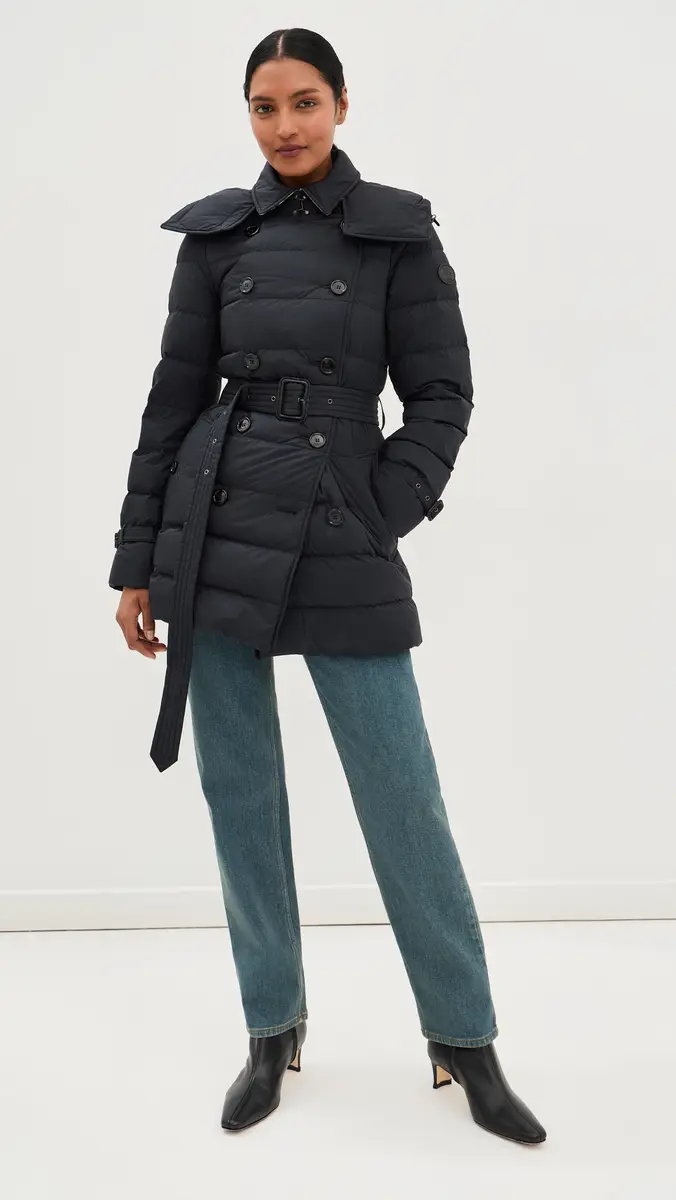 Burberry Audley Short Coat | Thumbnail 5 Burberry Audley Short Coat | Thumbnail 5
