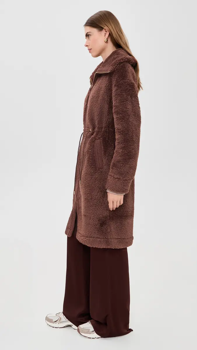Varley Bennet Long Sherpa Coat | Thumbnail 4 Varley Bennet Long Sherpa Coat | Thumbnail 4