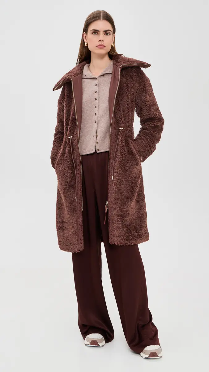 Varley Bennet Long Sherpa Coat | Thumbnail 5 Varley Bennet Long Sherpa Coat | Thumbnail 5