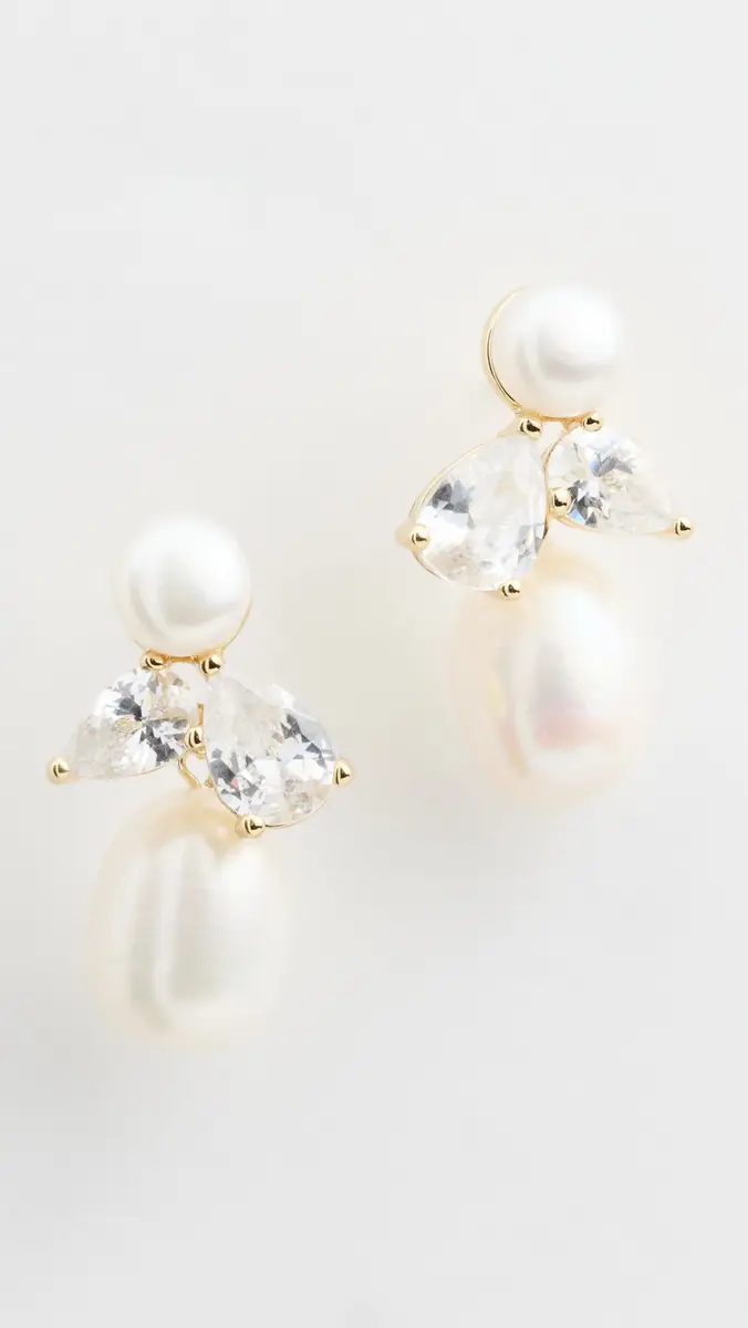 Shashi Cecillia Pearl Earrings | Thumbnail 2