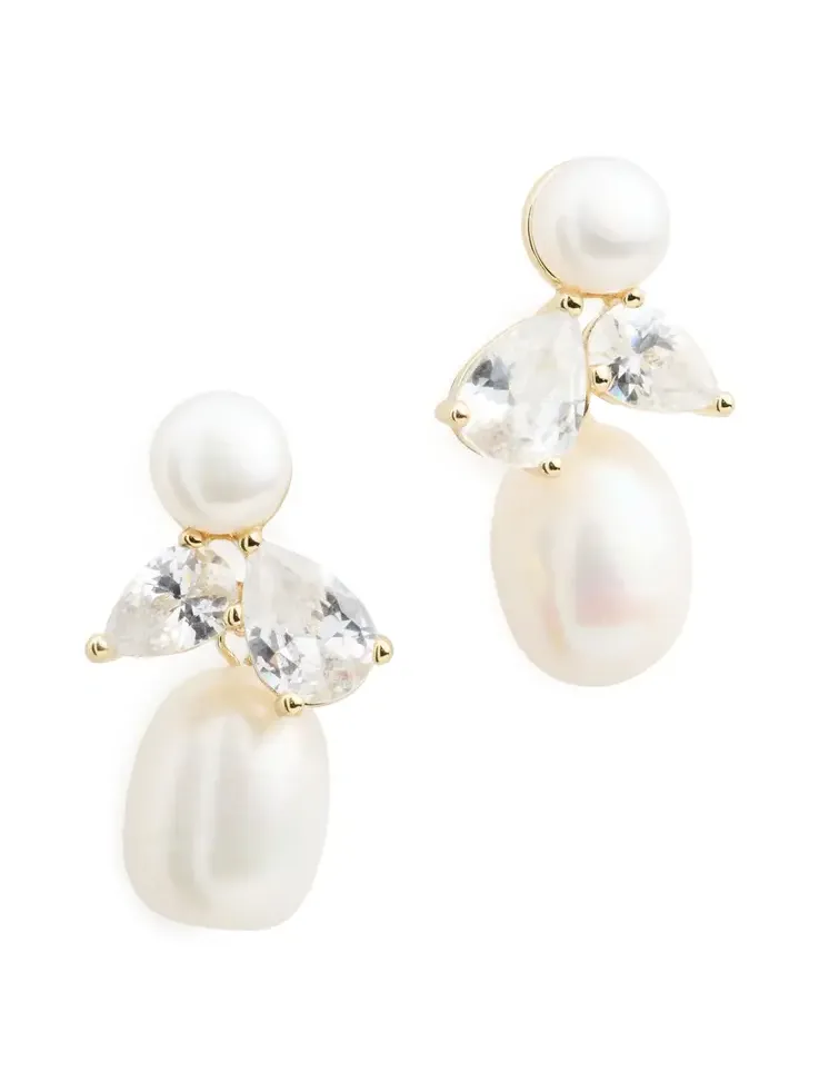 Cecillia Pearl Earrings Cecillia Pearl Earrings