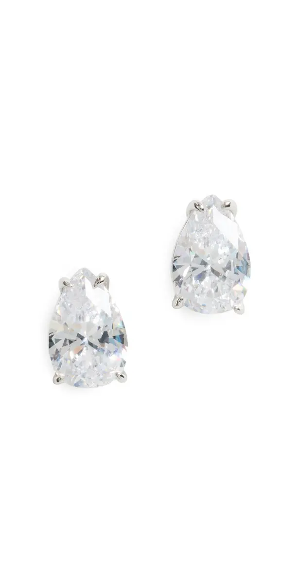 Pear Diamond Stud Earrings Pear Diamond Stud Earrings