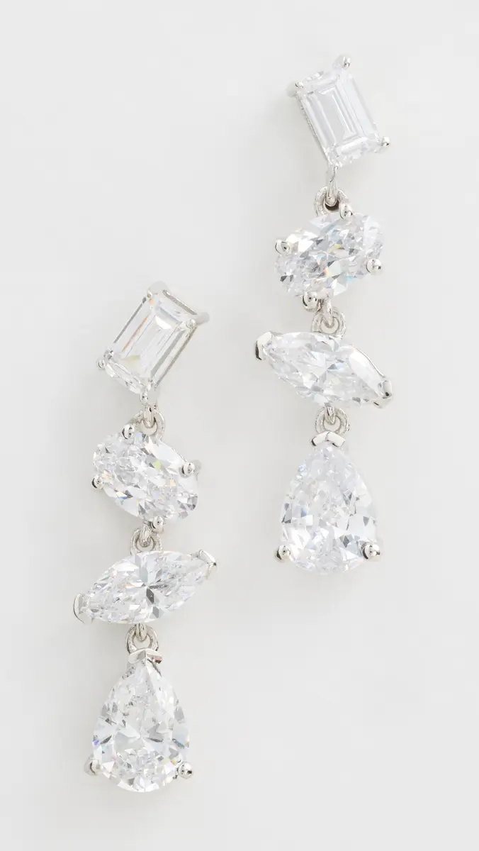 Shashi Marquise Drop Earrings | Thumbnail 2 Shashi Marquise Drop Earrings | Thumbnail 2