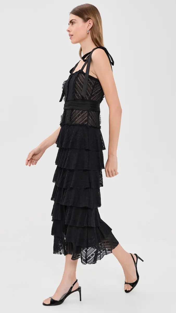 Cinq à Sept Sabrina Lace Nini Dress | Thumbnail 4 Cinq à Sept Sabrina Lace Nini Dress | Thumbnail 4