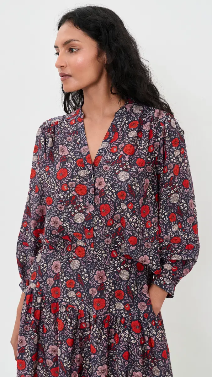 Birds of Paradis Pauline Atelier Garden Blouse | Thumbnail 2
