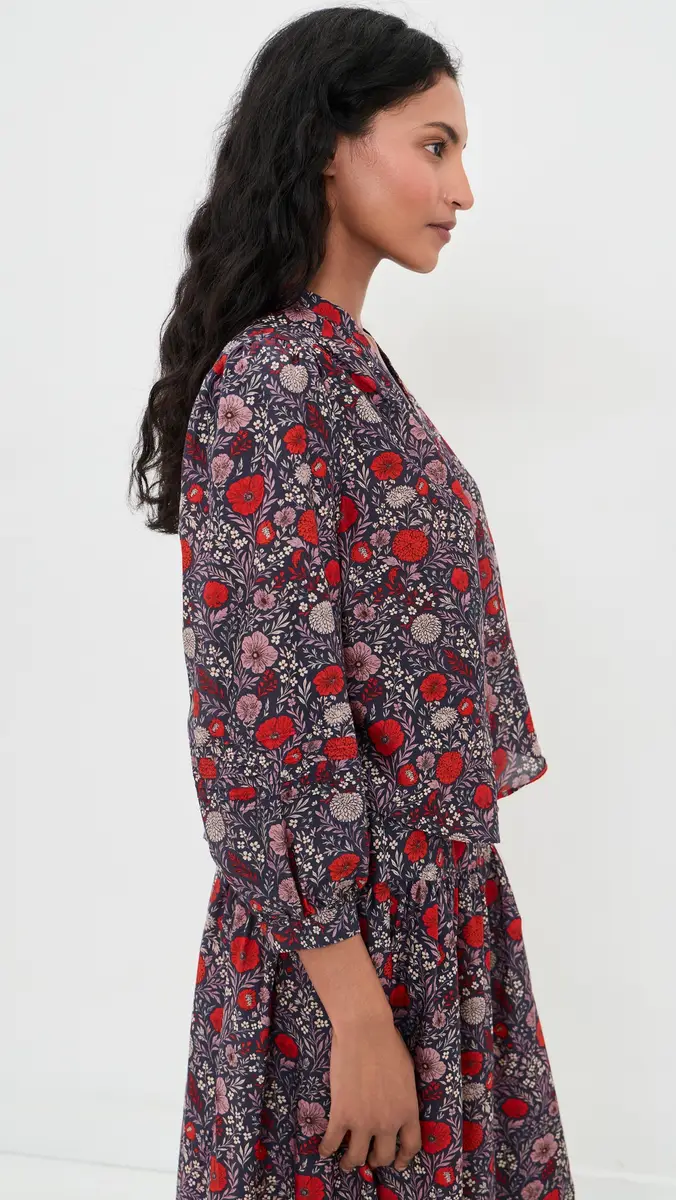 Birds of Paradis Pauline Atelier Garden Blouse | Thumbnail 4