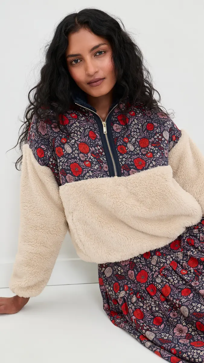 Birds of Paradis Casey Quarter Zip Pullover | Thumbnail 2 Birds of Paradis Casey Quarter Zip Pullover | Thumbnail 2