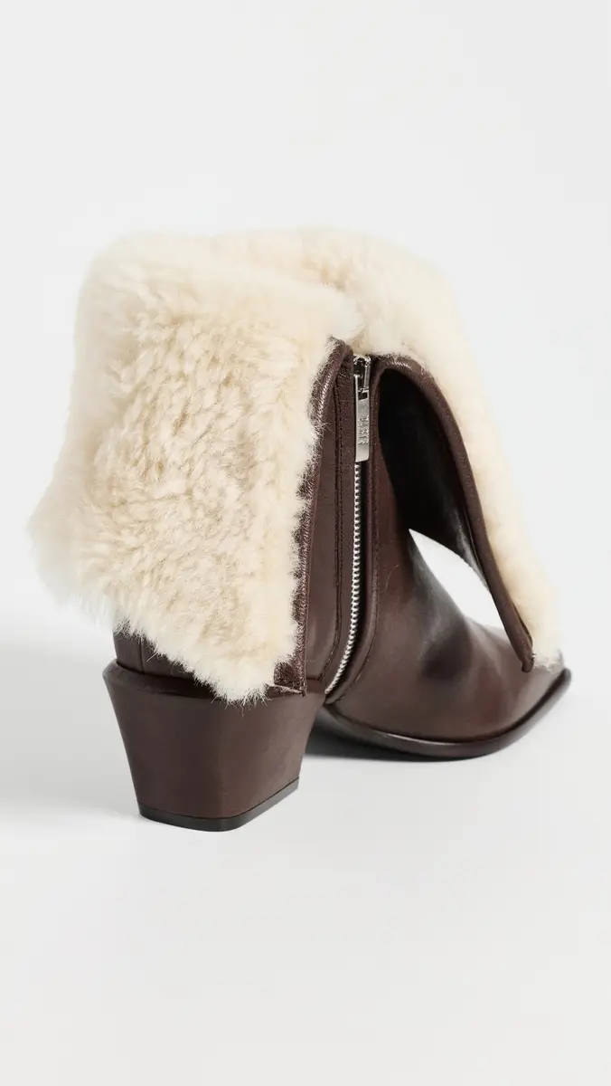 Paris Texas Bettina Leather Winter Ankle Boots | Thumbnail 4 Paris Texas Bettina Leather Winter Ankle Boots | Thumbnail 4