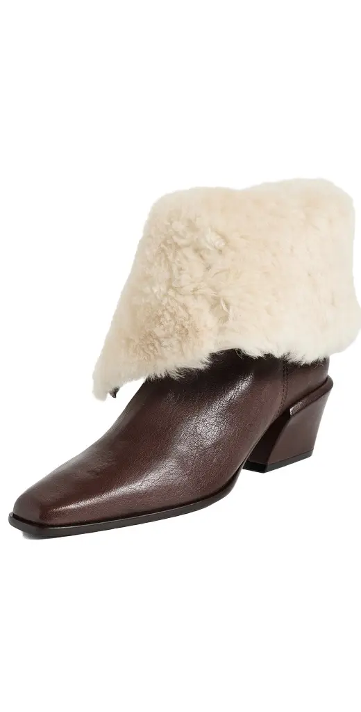 Bettina Leather Winter Ankle Boots Bettina Leather Winter Ankle Boots