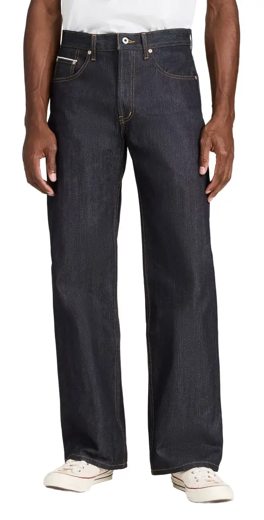 Naked & Famous Denim Strong Guy Left Hand Twill Selvedge Jeans