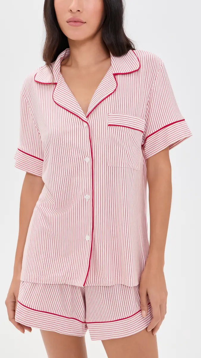 Eberjey Gisele Printed Short Pajama Set | Thumbnail 2 Eberjey Gisele Printed Short Pajama Set | Thumbnail 2