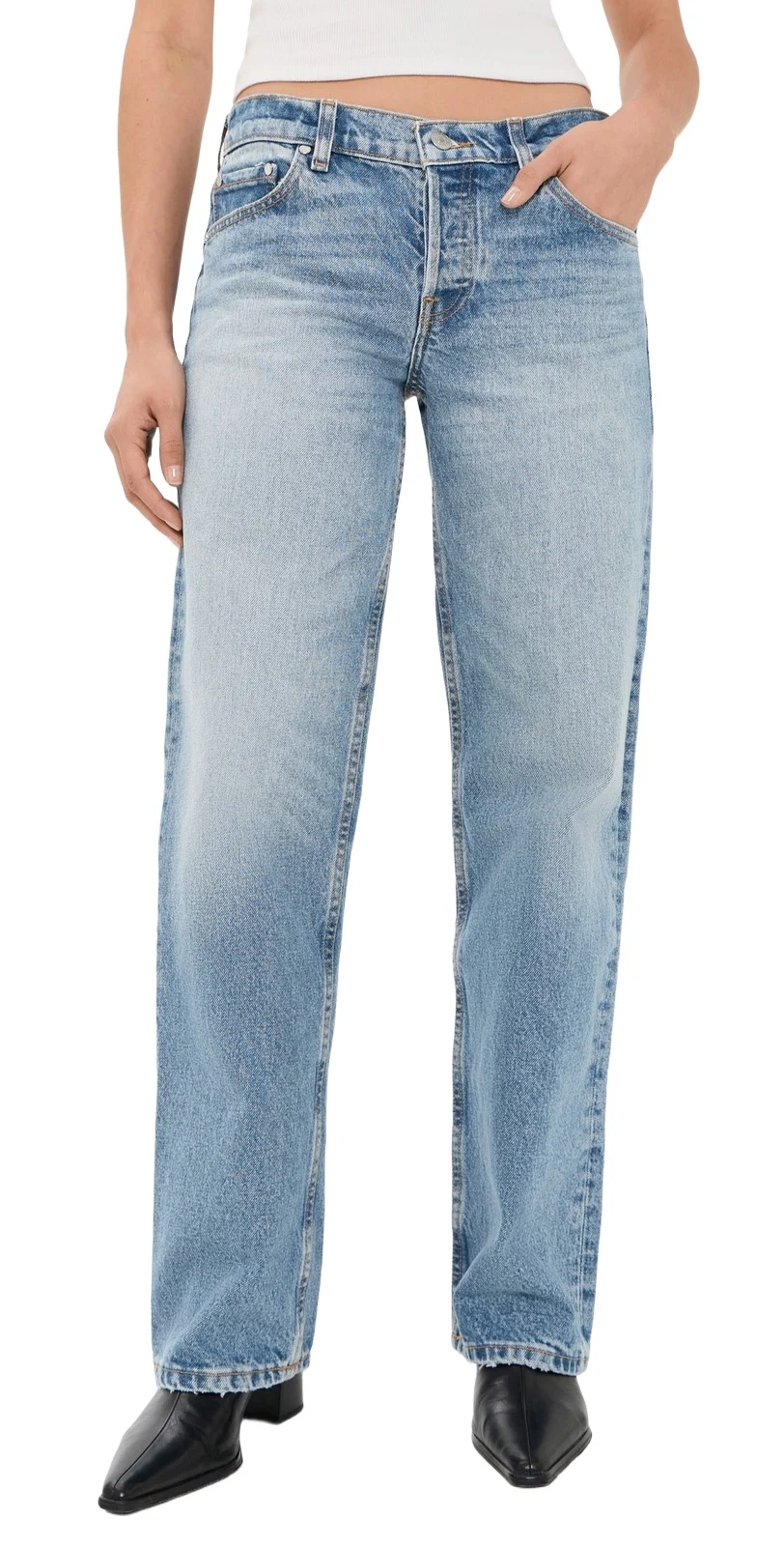 EB Denim Low Rise Baggy Jeans