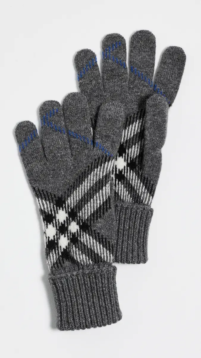 Burberry Giant Check Gloves | Thumbnail 2 Burberry Giant Check Gloves | Thumbnail 2