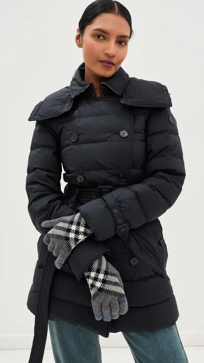 Burberry Giant Check Gloves | Thumbnail 3 Burberry Giant Check Gloves | Thumbnail 3